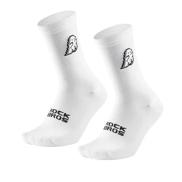 ROCKBROS Socks Men Women High Elasticity Breathable Running Cycling Socks Outdoor Climbing Hiking High Quality Sportswear Socks