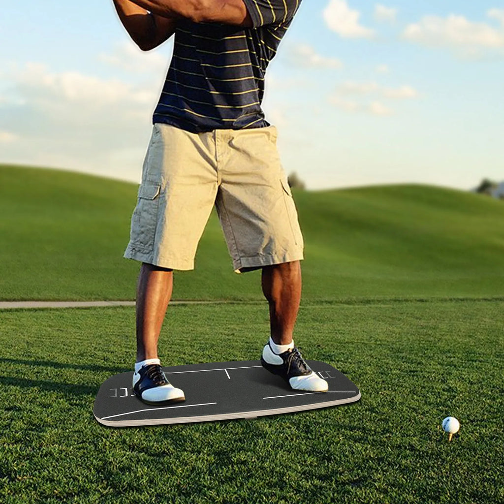 Golf Balance Trainer for Swing Tempo, Tilt Feedback & 330LB Weight Capacity