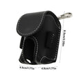 Golf Bag Holder Golf Ball Storage With Keychains PU Leather Multi-functional Golfing Accessories For Men Women Golfer Practice