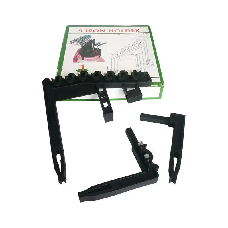 Golf Club Holder For Bag Golf Bag Clip Fixing Frame Lightweight Golf Stick Organize Holder Reusable Indoor Outdoor Sports