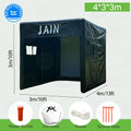 US Stock High Quality PVC Outdoor Golf Simulator Cage Enclosures Indoor Inflatable Golf Tent Simulator for Home