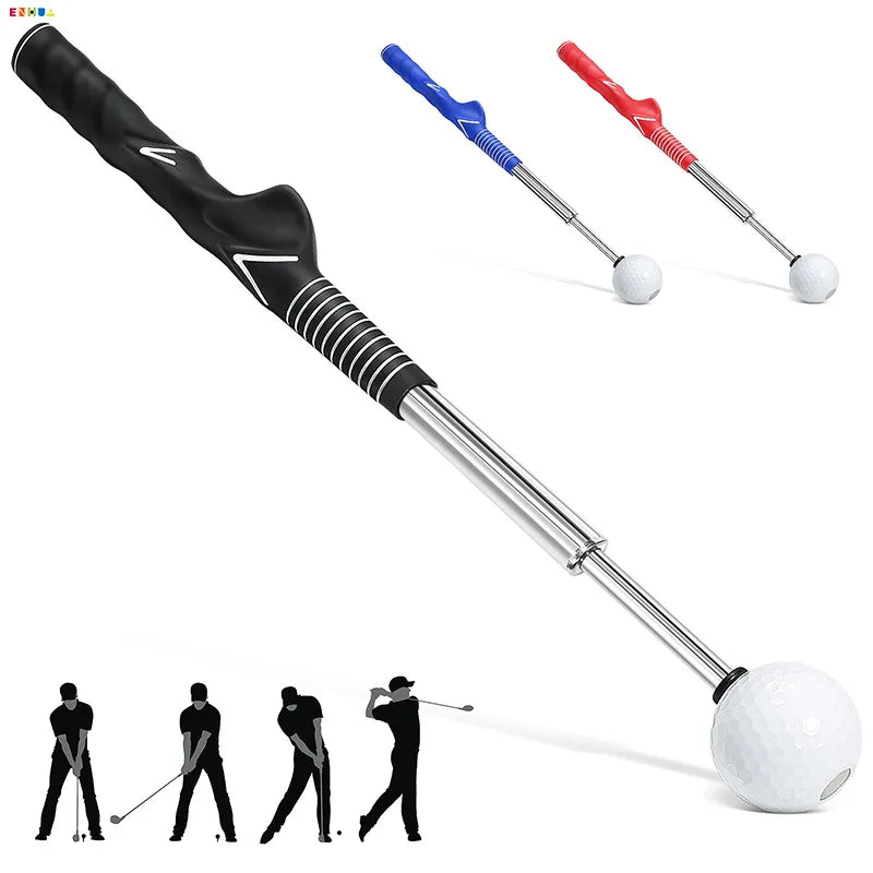 New Golf Telescopic Swing Trainer with Sound Feedback Golf Swing Practice Stick GOLF Swing Trainer