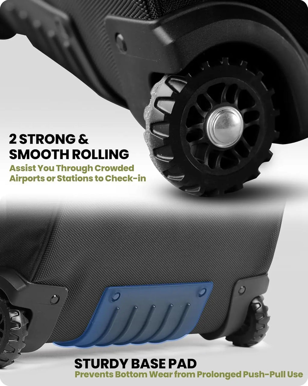 Golf Travel Bag with Wheels and Hard Top, Lightweight for Easy Maneuver, Protects Clubs on Airlines