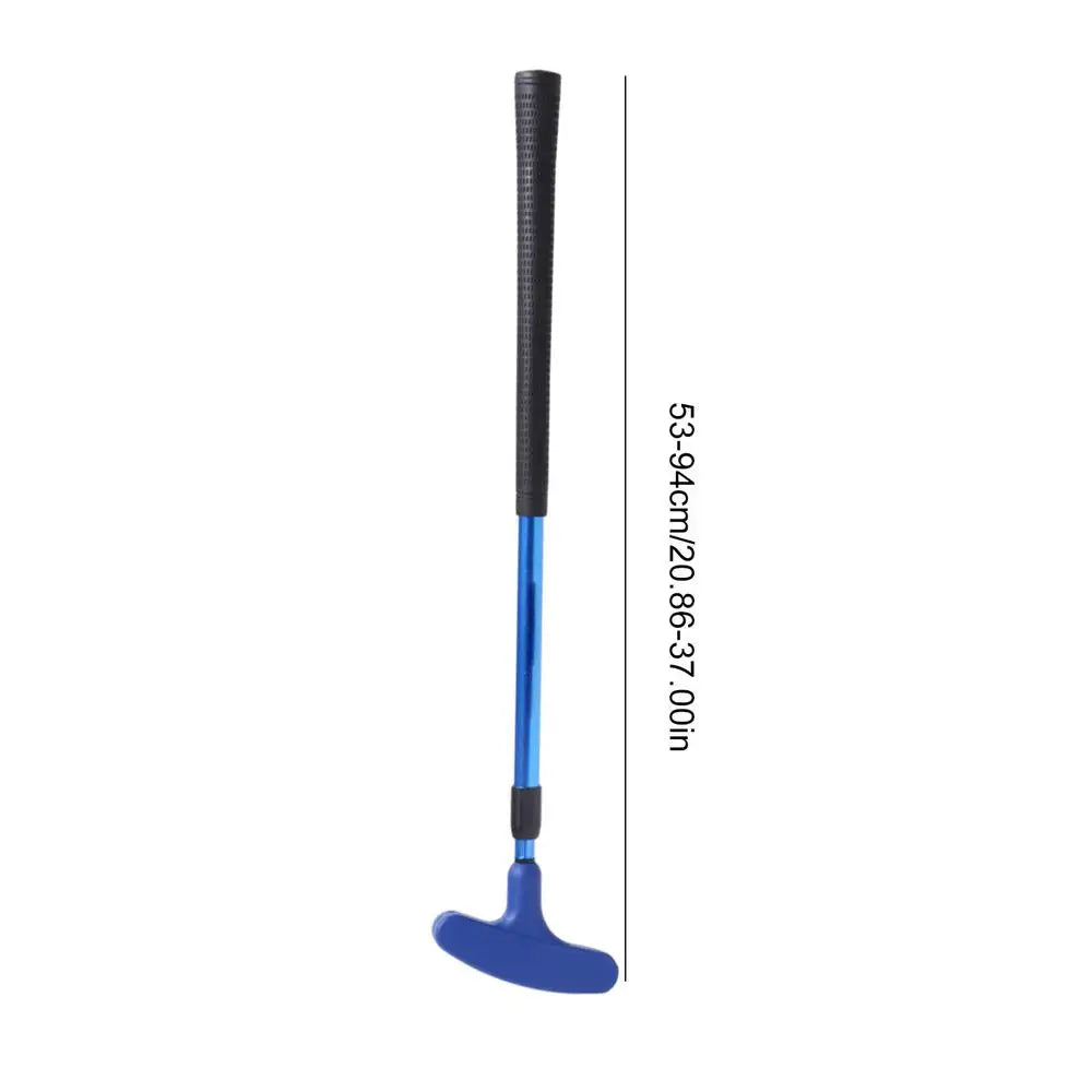 Golf Putter Clubs Right & Left Handed Golf Clubs Telescoping Adjustable Golf Grips Club For Kids Adults Golf Putter Training Aid