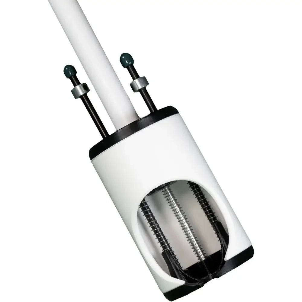 Golf Ball Teeing Device with Magnetic Height Probes and Bending Issue Solution