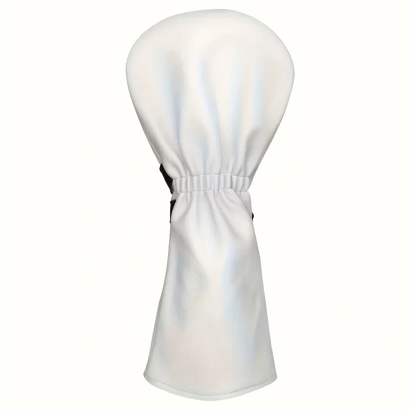 Durable Golf Club Headcover 3pcs PU Material Prevents Friction Impact Essential Golfer Golf Sports Course Use Accessory Outdoor