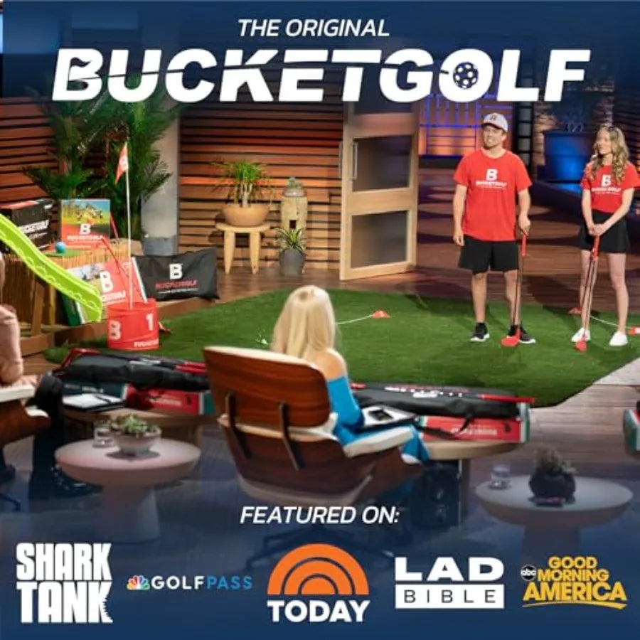 Official Club - Backyard Outdoor Golf Club with Oversize Club Head to Play Hit Plastic Or Foam Golf Balls in Grass Parks Yards