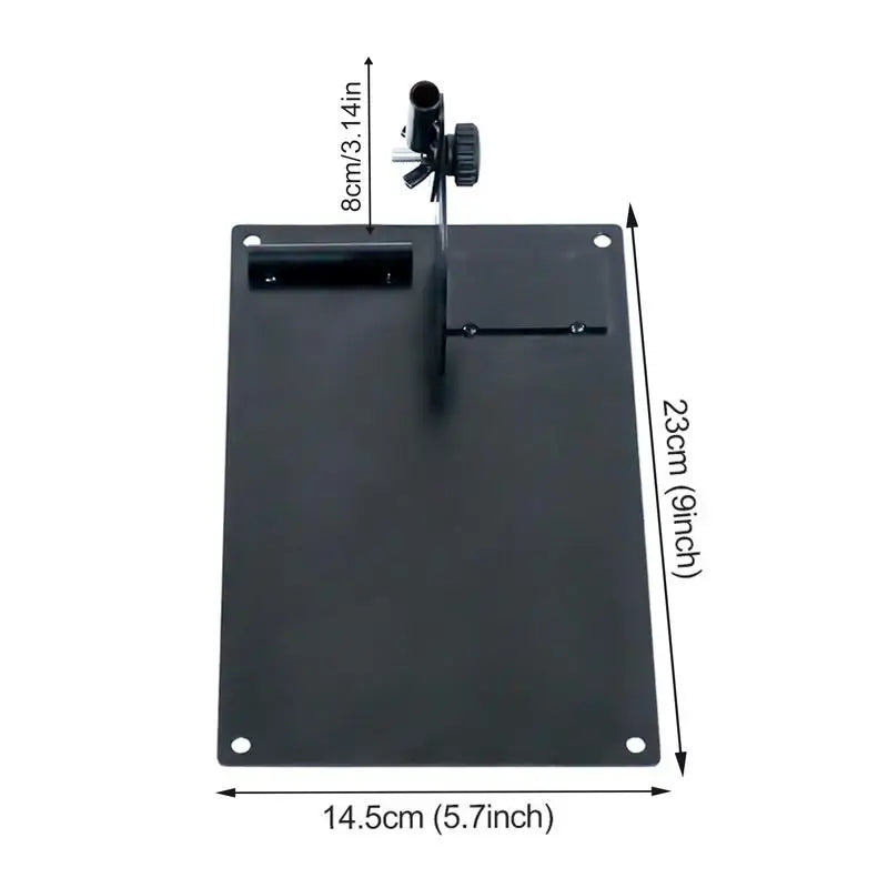 Golf Alignment Stick Holder Swing Practice Plate Plane Trainer Training Aid Alignment Stick Base